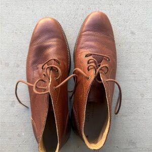 Cole Haan Men's Tan Leather Oxfords